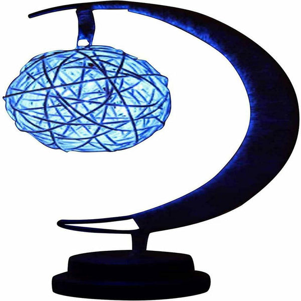 Enchanted Lunar Lamp Hanging  Moon LED  Ball Night Light - gocyberbiz.com